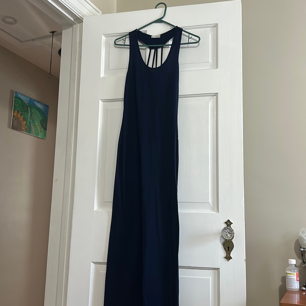Size Small Navy Blue Maxi Dress